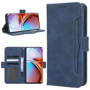 Motorola Edge 40 Pro/Edge+ (2023) Cardholder Series Portemonnee Hoesje - Blauw