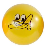 Toys Amsterdam geurbal junior 23 cm siliconen geel - thumbnail