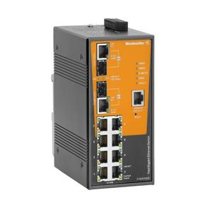 Weidmüller IE-SW-AL10M-8TX-2GC Industrial Ethernet Switch 10 / 100 / 1000 MBit/s