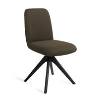 Jesper Home Eetkamerstoel 'Taiwa' Revolve Oak Black, kleur Jungle Jewel