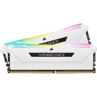 CORSAIR DDR4 PC-geheugen - VENGEANCE RGB PRO SL 32GB (2x16GB) - 3600Mhz - CAS 18 - Wit (CMH32GX4M2D3600C18W) CORSAIR DDR4 PC-geheugen - VENGEANCE RGB PRO SL 32GB (2x16GB) - 3600Mhz - CAS 18 - Wit (CMH32GX4M2D3600C18W)
