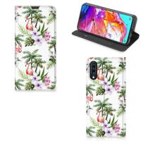Samsung Galaxy A70 | Hoesje maken | Flamingo Palms