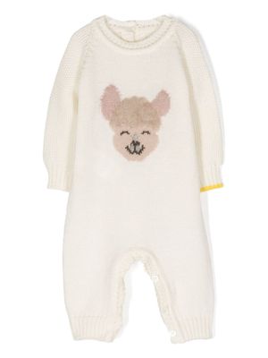 Gensami kids barboteuse en maille - Blanc