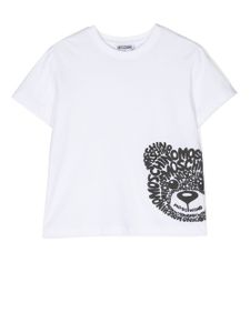 Moschino Kids t-shirt à imprimé ourson - Blanc