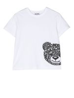 Moschino Kids t-shirt à imprimé ourson - Blanc - thumbnail