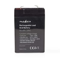 Nedis BALA40006V Oplaadbare Loodzuuraccu 6v 4000 Mah 70 X 47 X 101 Mm
