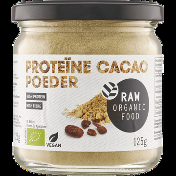 Raw Organic Food Proteine Cacao Poeder 125 g bij Jumbo