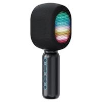 TWS Draadloze Bluetooth Karaoke Microfoon JY57 - Zwart - thumbnail