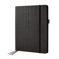 Sigel SI-CF110 Business Organiser Conceptum Flex Kunstleer, A4, Zwart, Leeg, 3 Metalen Geleiders Elastieksluiting, Pennenlus En Sigel SI-CF110 Business Organiser Conceptum Flex Kunstleer, A4, Zwart, Leeg, 3 Metalen Geleiders Elastieksluiting, Pennenlus En