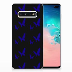 Samsung Galaxy S10 Plus TPU bumper Vlinder Patroon