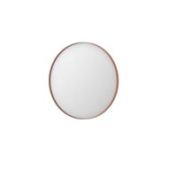INK SP15 Spiegel - 60x4x60cm - rond - verzonken in aluminium kader - aluminium koper geborsteld 8408564