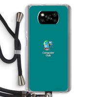 Win98: Xiaomi Poco X3 NFC Transparant Hoesje met koord