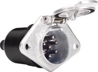 HELLA stopcontact 7-pin socket outlet 1185 20anschl.