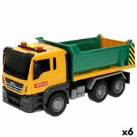 Vrachtwagen met Licht en Geluid Speed & Go Licht Geluid 25 x 11 x 9,5 cm (6 Stuks)