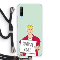Gimme a call: Huawei P Smart Pro Transparant Hoesje met koord