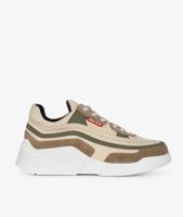 "CERO MINE" Fort CM-103 sneakers | maat 38 | beige/groen