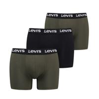 Levi's Boxershorts Repeat Logo 3-pack Khaki-L