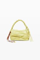 Kleine glanzende strik tas - GREEN - U