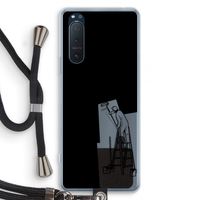 Musketon Painter: Sony Xperia 5 II Transparant Hoesje met koord