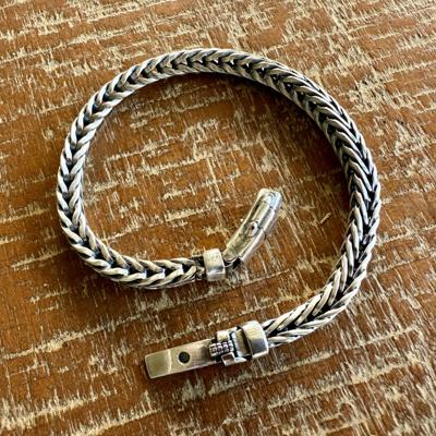 S925 Zilveren Armband - Handgemaakte Zilveren Schakelarmband (20 cm)