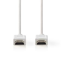 Nedis High Speed ??HDMI-Kabel met Ethernet | ARC | 2 m | Wit | 1 stuks - CVGP34000WT20 CVGP34000WT20 - thumbnail