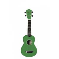 Rattlesnake Houten Ukulele 53 Cm Met 4 Snaren Groen - thumbnail