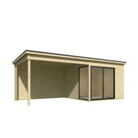 Blokhut Julia 295x295 Aanbouw - Outdoor life