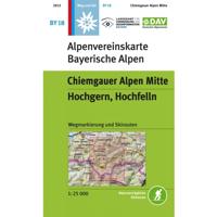 Toerskikaart BY18 Chiemgauer Alpen Mitte weg+ski Hochgern, Hochfelln | Alpenverein Toerskikaart BY18 Chiemgauer Alpen Mitte weg+ski Hochgern, Hochfelln | Alpenverein