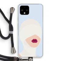 Incognito: Pixel 4 Transparant Hoesje met koord