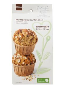 HEMA Bakmix Meergranen Muffins