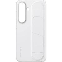 Samsung Standing Grip Backcover Samsung Galaxy S25 Wit Geïntegreerde handgreep voor mobiele telefoon, Met standfunctie Samsung Standing Grip Backcover Samsung Galaxy S25 Wit Geïntegreerde handgreep voor mobiele telefoon, Met standfunctie