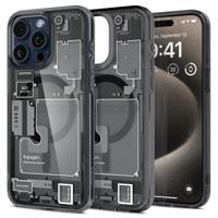 iPhone 15 Pro Max Spigen Ultra Hybrid Mag Hoesje - Zwart / Zero One - thumbnail