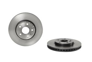 Remschijf COATED DISC LINE BREMBO, Remschijftype: Binnen geventileerd, u.a. für Opel, Vauxhall, Chevrolet