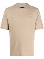 rag & bone t-shirt à logo imprimé - Marron