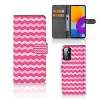 Samsung Galaxy M52 Telefoon Hoesje Waves Pink