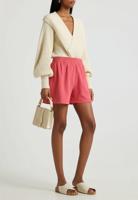 Msch Copenhagen Mschharissa Ima Q Sweat Shorts Korte Broeken Rose Red
