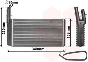 Van Wezel Kachelradiateur 73006074