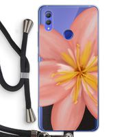 Pink Ellila Flower: Honor Note 10 Transparant Hoesje met koord