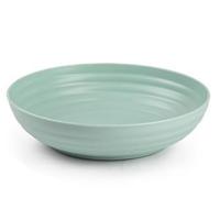 Plasticforte Kommetjes/schaaltjes - dessert/ontbijt - kunststof - D22 x 5.5 cm - mintgroen
