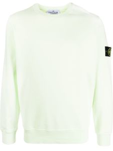 Stone Island sweat à patch Compass - Vert