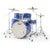 Pearl Export EXX725NBR/C863 Midnight Blue 5d. drumstel met hardware en bekkenset (rock)