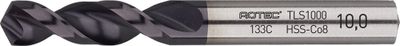Rotec HSS-Co8 Spiraalboor DIN 1897 TLS1000 TiAlN 2,0 mm - 133.0200C