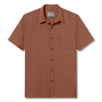 Royal Robbins Hempline S/S Heren Shirt Baked Clay XL - thumbnail