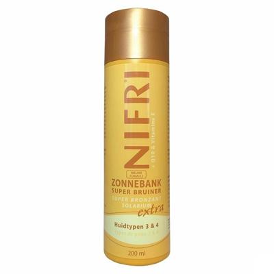 Nifri Zonnebank Super Bruiner Huidtype 3&4 200ml