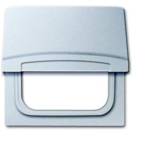 Busch-Jaeger 2CKA001710A3785 Afdekking Allweather 44 (IP44) Witaluminium (RAL 9006), Aluminium 1 stuk(s)