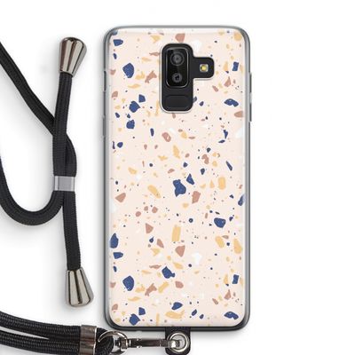 Terrazzo N°23: Samsung Galaxy J8 (2018) Transparant Hoesje met koord