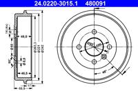 ATE Remtrommel 24.0220-3015.1 - thumbnail