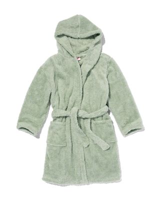 HEMA Kinder Badjas Lichtgroen (lichtgroen)