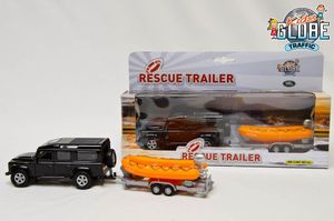 Kids Globe rescue trailer