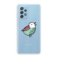 Birdy: Samsung Galaxy A73 Transparant Hoesje